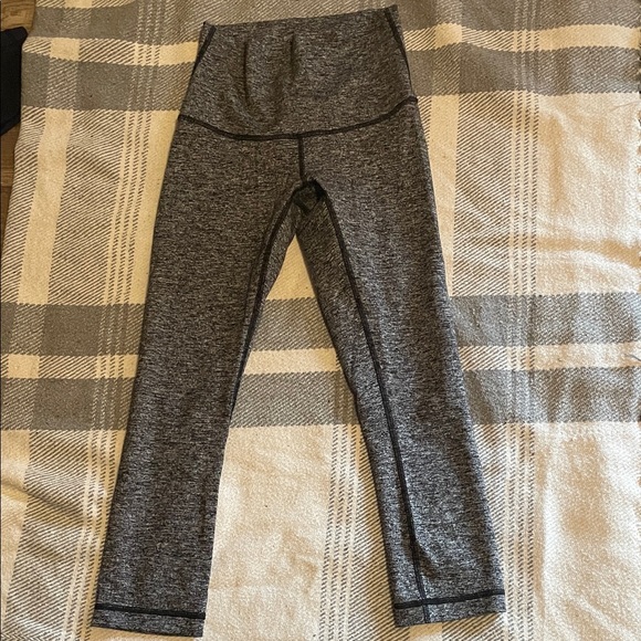 Lululemon Athletica Gray Leggings - Picture 1 of 1
